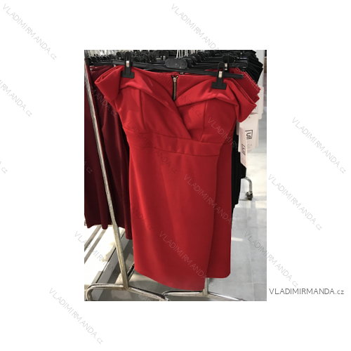 Šaty letní na ramínka dámské (S/M ONE SIZE) ITALSKÁ MÓDA IMPLS229027