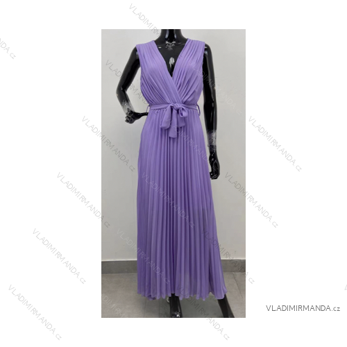 Šaty letní na ramínka dámské (S/M ONE SIZE) ITALSKÁ MÓDA IMPLS229027