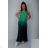 Sommer Kurzarm Sommerkleid (S / M ONE SIZE) ITALIENISCHE MODE IMWY21019 lila S-2XL