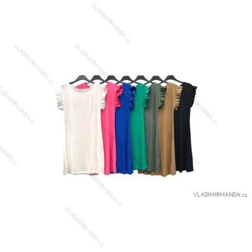 Šaty letní na ramínka dámské (S/M ONE SIZE) ITALSKÁ MÓDA IMPBB22B21841