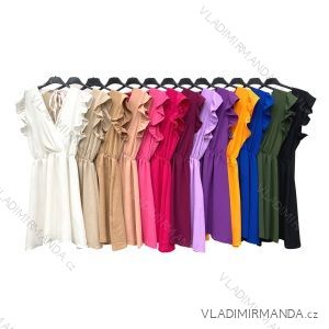 Šaty letní na ramínka dámské (S/M ONE SIZE) ITALSKÁ MÓDA IMPBB22B21841