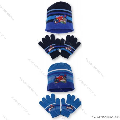 Set Handschuhe und Spiderman Kinderstiefel (Einheitsgröße) SETINO 780-237