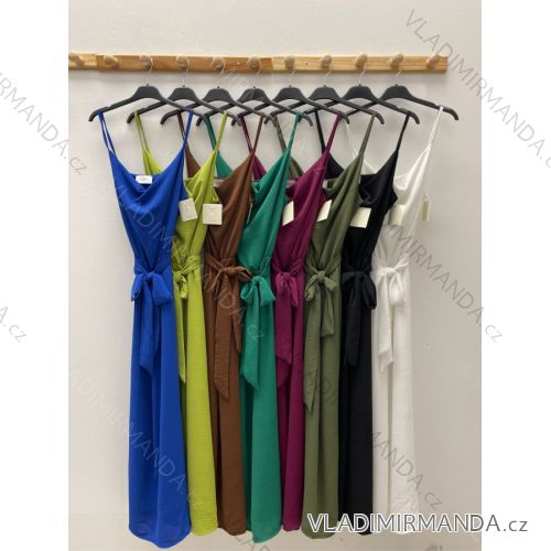 Langes Sommerkleid für Damen (S/M ONE SIZE) ITALIAN FASHION IMPDY22LS17890