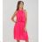 Ärmelloses Sommerkleid für Damen (S / M ONE SIZE) ITALIAN FASHION IMP22LM3456