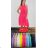 Ärmelloses Sommerkleid für Damen (S / M ONE SIZE) ITALIAN FASHION IMP22LM3456