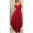 Langes trägerloses Damenkleid (uni s-m) ITALIAN FASHION IMHMS24MARIA