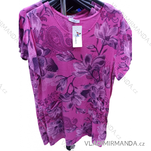 Tílko letní šifonové dámské (S/M/L/XL ONE SIZE) ITALSKÁ MÓDA IM422612