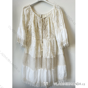 Šaty letní na ramínka dámské (S/M ONE SIZE) ITALSKÁ MÓDA IMPBB22B21841