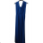 Langes, elegantes, ärmelloses Sommerkleid für Damen (S / M ONE SIZE) ITALIAN FASHION IMPDY22YX0609 / 0690 schwarz M / L