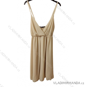 Šaty letní na ramínka dámské (S/M ONE SIZE) ITALSKÁ MÓDA IMPDY22YJ19021