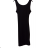 Šaty letní dlouhé na ramínka dámské (S/M ONE SIZE) ITALSKÁ MÓDA IMPDY22LS15705/6091 Schwarz S/M