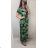 Damen Lang Kurzarm Kleid (S / M ONE SIZE) FRENCH FASHION FMB21008