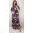 Damen Lang Kurzarm Kleid (S / M ONE SIZE) FRENCH FASHION FMB21008