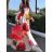 Langes Sommerkleid Carmen Damen (S/M ONE SIZE) ITALIAN FASHION IMM22913