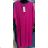 Maxi Sommer Übergroßes Kurzarmkleid Damen (S / M EINE GRÖSSE) ITALIAN FASHION IMM2253539CREP