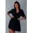 Sommer Kurzarm Sommerkleid (S / M ONE SIZE) ITALIENISCHE MODE IMWY21019 Vol. grün S-XL