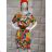 Damen Langarmkleid Plus Size (XL / 2XL / 3XL ONE SIZE) POLISH FASHION PMLT22003