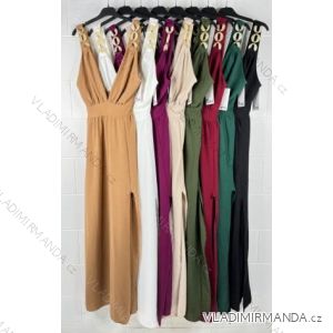 Šaty letní na ramínka dámské (S/M ONE SIZE) ITALSKÁ MÓDA IMPBB22B21841