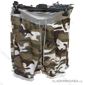 Kurze Shorts aus Baumwolle für Damen (Einheitsgröße S/M/L) ITALIAN FASHION IMN22032