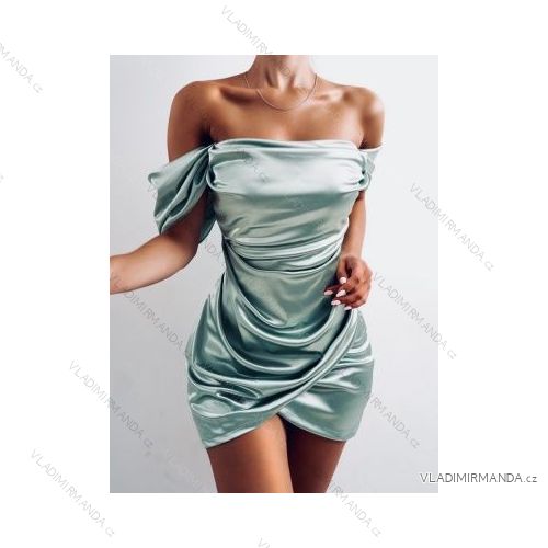 Šaty letní na ramínka dámské (S/M ONE SIZE) ITALSKÁ MÓDA IMPBB22B21841