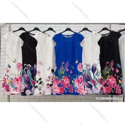 Kurzärmliges Sommerkleid für Damen (Einheitsgröße S/M) ITALIAN FASHION IMWOP22OP0499