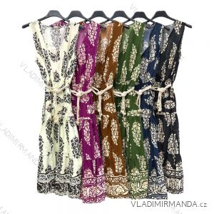 Ärmelloses Sommerkleid für Damen (Einheitsgröße S/M) ITALIAN FASHION IMPLM221555
