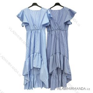 Šaty letní bez rukávu dámské (S/M ONE SIZE) ITALSKÁ MÓDA IMPLM221555