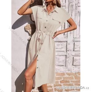 Übergroßes Kleid mit Fliege für Damen (S / M / L / XL / 2XL ONE SIZE) ITALIAN FASHION IMD22493