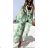 Kleid/Bademantel für Damen Sommer über Bademode Langarm (S/M ONE SIZE) ITALIAN FASHION IMWB22094