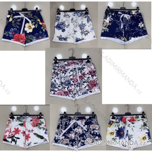 Baumwollshorts für Damen (Einheitsgröße S/M) ITALIAN FASHION IMWB22097