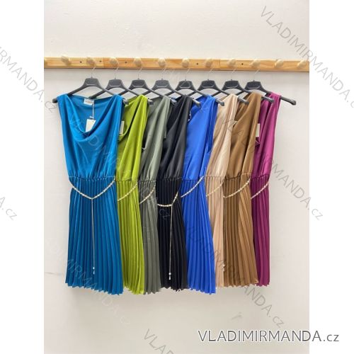 Elegantes ärmelloses Damenkleid (Einheitsgröße S/M) ITALIAN FASHION IMPDY22LS17958