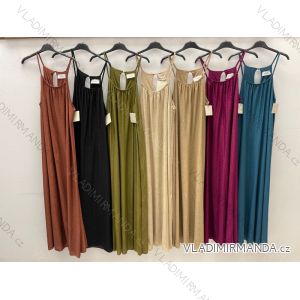 Langes, elegantes, trägerloses Damenkleid (Einheitsgröße S/M) ITALIAN FASHION IMPDY22LS17875