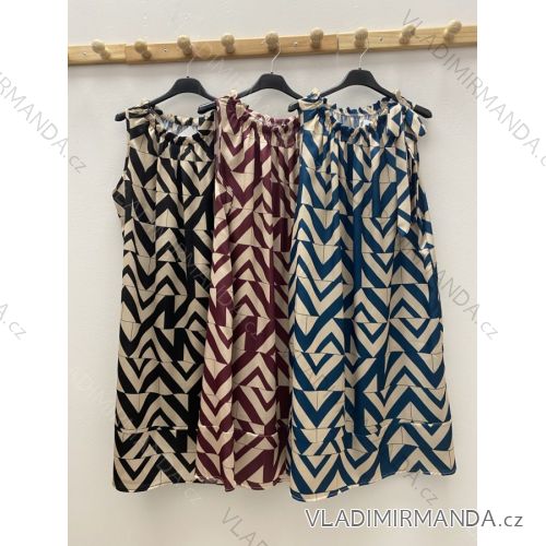 Ärmelloses Sommerkleid für Damen (Einheitsgröße S/M) ITALIAN FASHION IMPDY22XBSL22056
