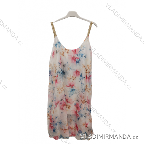 Trägerloses Sommerkleid für Damen (S/M ONE SIZE) ITALIAN FASHION IMPLI229027