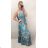 Šaty letní na ramínka dámské (S/M ONE SIZE) ITALSKÁ MÓDA IMPBB22B21841 L / XL Farbe auf dem Modell