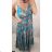 Šaty letní na ramínka dámské (S/M ONE SIZE) ITALSKÁ MÓDA IMPBB22B21841 L / XL Farbe auf dem Modell