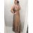Šaty letní na ramínka dámské (S/M ONE SIZE) ITALSKÁ MÓDA IMPBB22B21841
