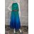 Damen Langarmkleid Plus Size (XL / 2XL / 3XL ONE SIZE) POLISH FASHION PMLT22003 XL/2XL Farbe siehe Foto