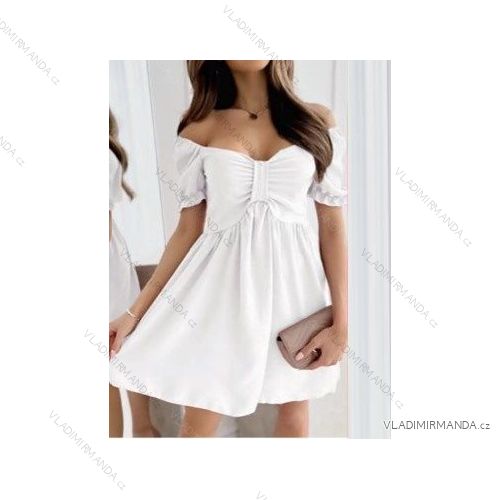 Ärmelloses Sommerkleid für Damen (S / M ONE SIZE) ITALIAN FASHION IMWB22045