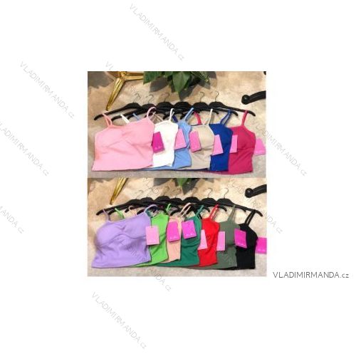 Šaty letní na ramínka dámské (S/M ONE SIZE) ITALSKÁ MÓDA IMPBB22B21841