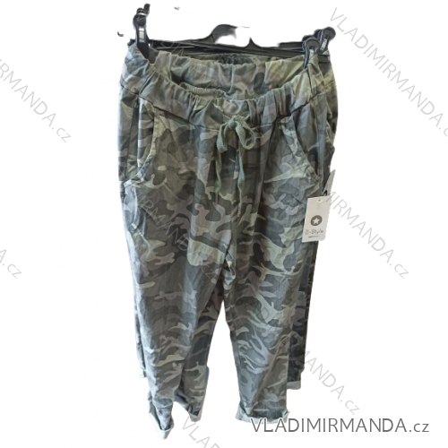 Lange Stretchhose für Damen (S/M/L ONE SIZE) ITALIAN FASHION IMN22025