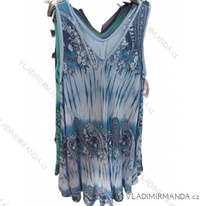 Übergroßes Träger-Sommerkleid für Damen (2XL/ 4XL ONE SIZE) ITALIAN FASHION IMB22160