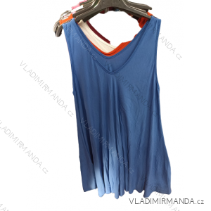 Šaty letní na ramínka nadrozměr dámské (2XL/ 4XL ONE SIZE) ITALSKá MóDA IMB22160