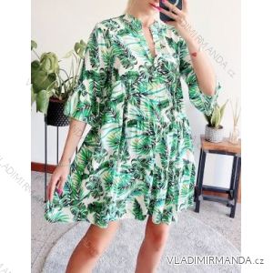 Šaty letní na ramínka dámské (S/M ONE SIZE) ITALSKÁ MÓDA IMPBB22B21841