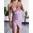 Šaty letní na ramínka dámské (S/M ONE SIZE) ITALSKÁ MÓDA IMPBB22B21841