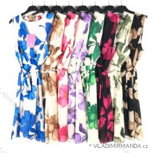 Šaty letní na ramínka dámské (S/M ONE SIZE) ITALSKÁ MÓDA IMPBB22B21841