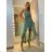 Sommerliches trägerloses Sommerkleid für Damen (UNI S-M) ITALIAN FASHION IMM20304 S/M orange