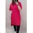 Klassisches warmes Langarmkleid Damen (M / L ONE SIZE) ITALIAN FASHION IM42111803