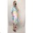 Damen Langarmkleid Plus Size (XL / 2XL / 3XL ONE SIZE) POLISH FASHION PMLT22003