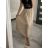 Chiffon Rock Long Ladies (uni sl) ITALIENISCHER MODUS IM319678 S/M hellrosa